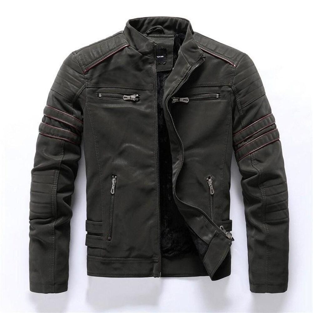 Metrostyle Men's Black and Red Jacket Size L